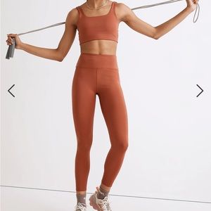 Madewell workout bra & leggings set / XXS -XS size